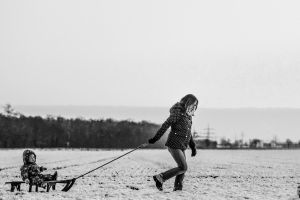 sledding